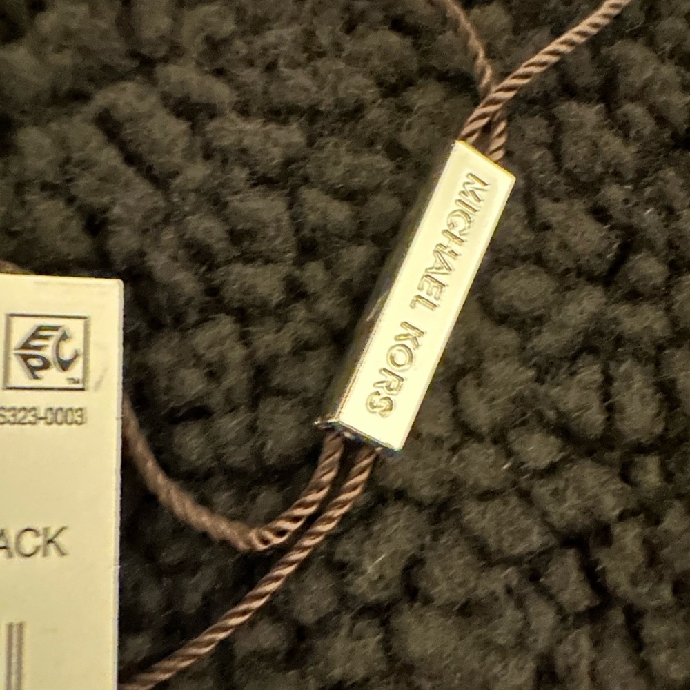 NWT MICHAEL KORS
Men's Sherpa-Fleece‎ Mixed-Media Jacket Black - Picture 13 of 16